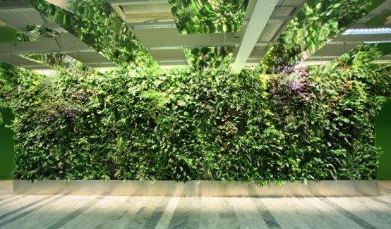 10個超酷的室內垂直花園設計