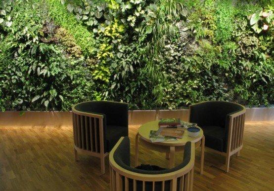 10個超酷的室內垂直花園設計