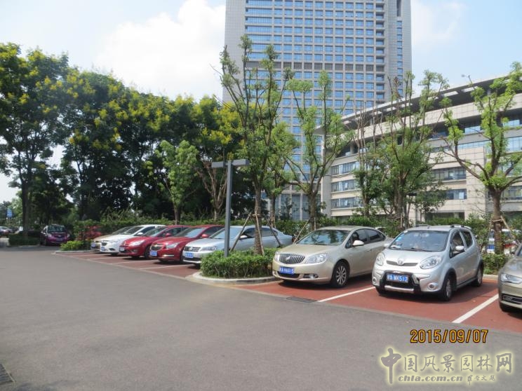 2016園冶杯:合肥市政務綜合樓室外停車場改造