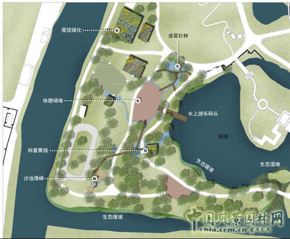 2016園冶杯：青山公園海綿化改造設計