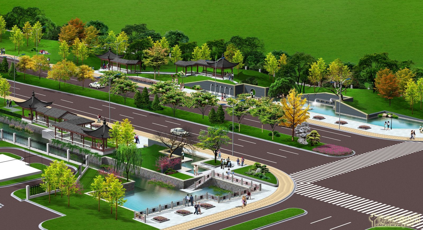 2016園冶杯：無錫錫東新城膠陽路景觀設計