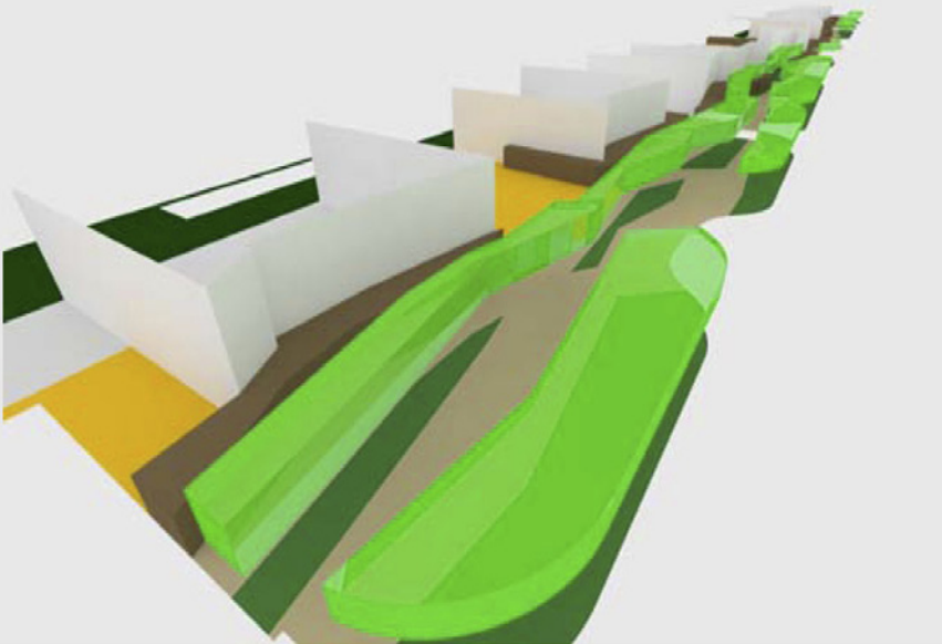 SWA設計作品：白慧河濱河公園