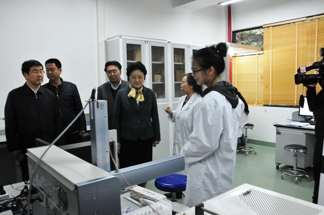 劉延東考察中科院西雙版納熱帶植物園