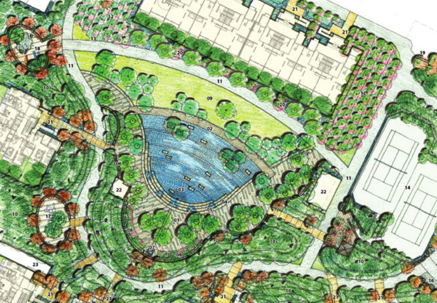 SWA設計作品：北京通州住宅區