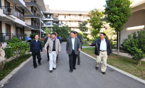 白春禮調(diào)研版納植物園