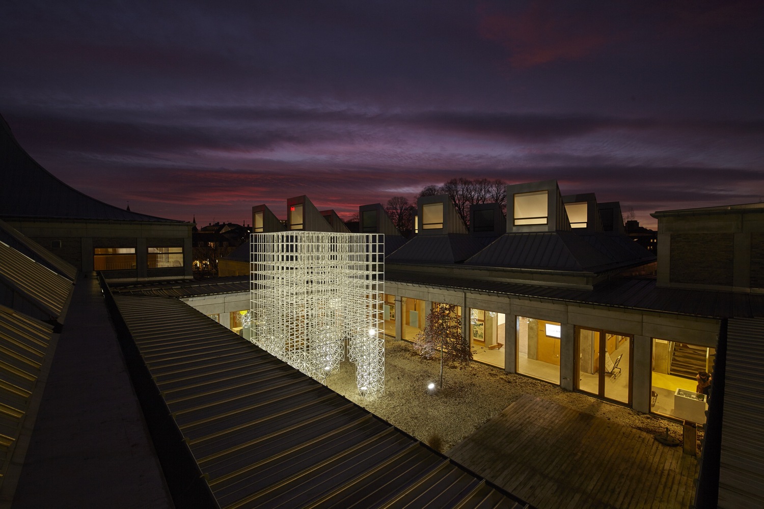 丹麥烏松中心圣誕樹裝置