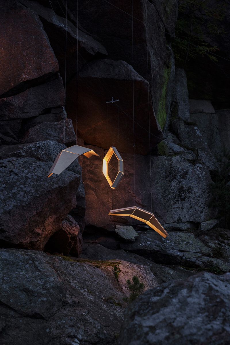 芬蘭海濱燈光裝置