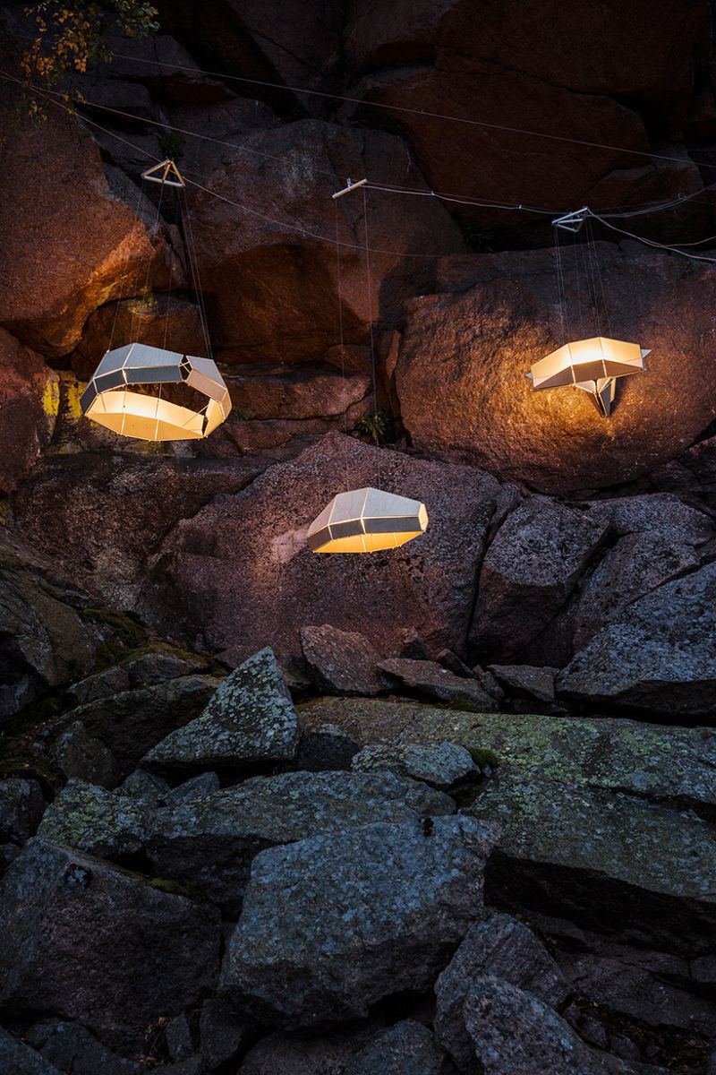 芬蘭海濱燈光裝置