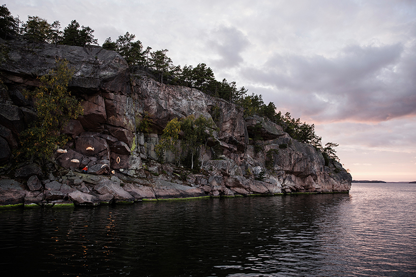 芬蘭海濱燈光裝置