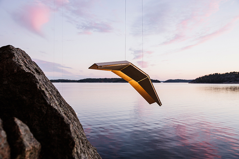 芬蘭海濱燈光裝置