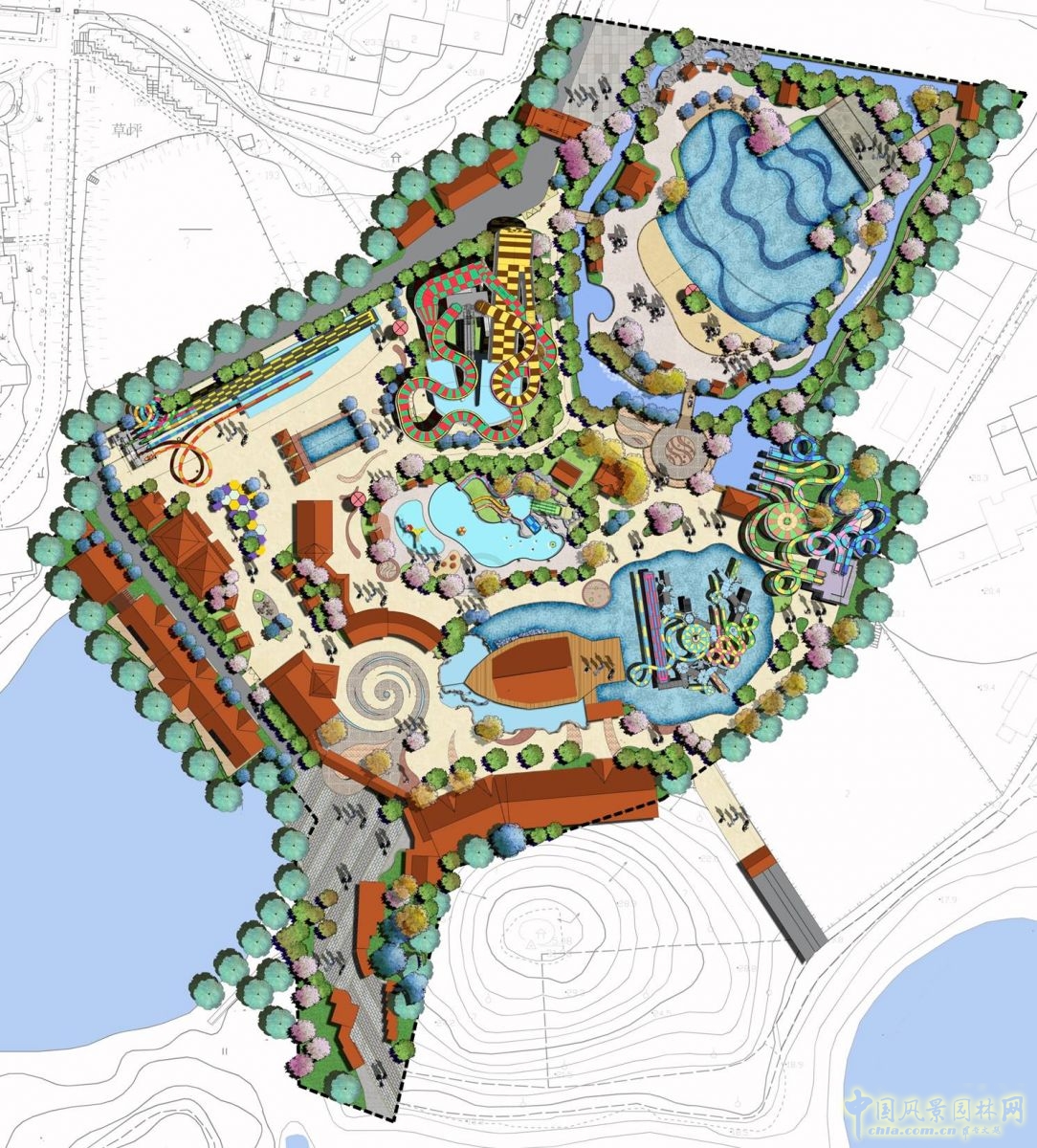 2016園冶杯專業獎參賽項目:天目湖水公園