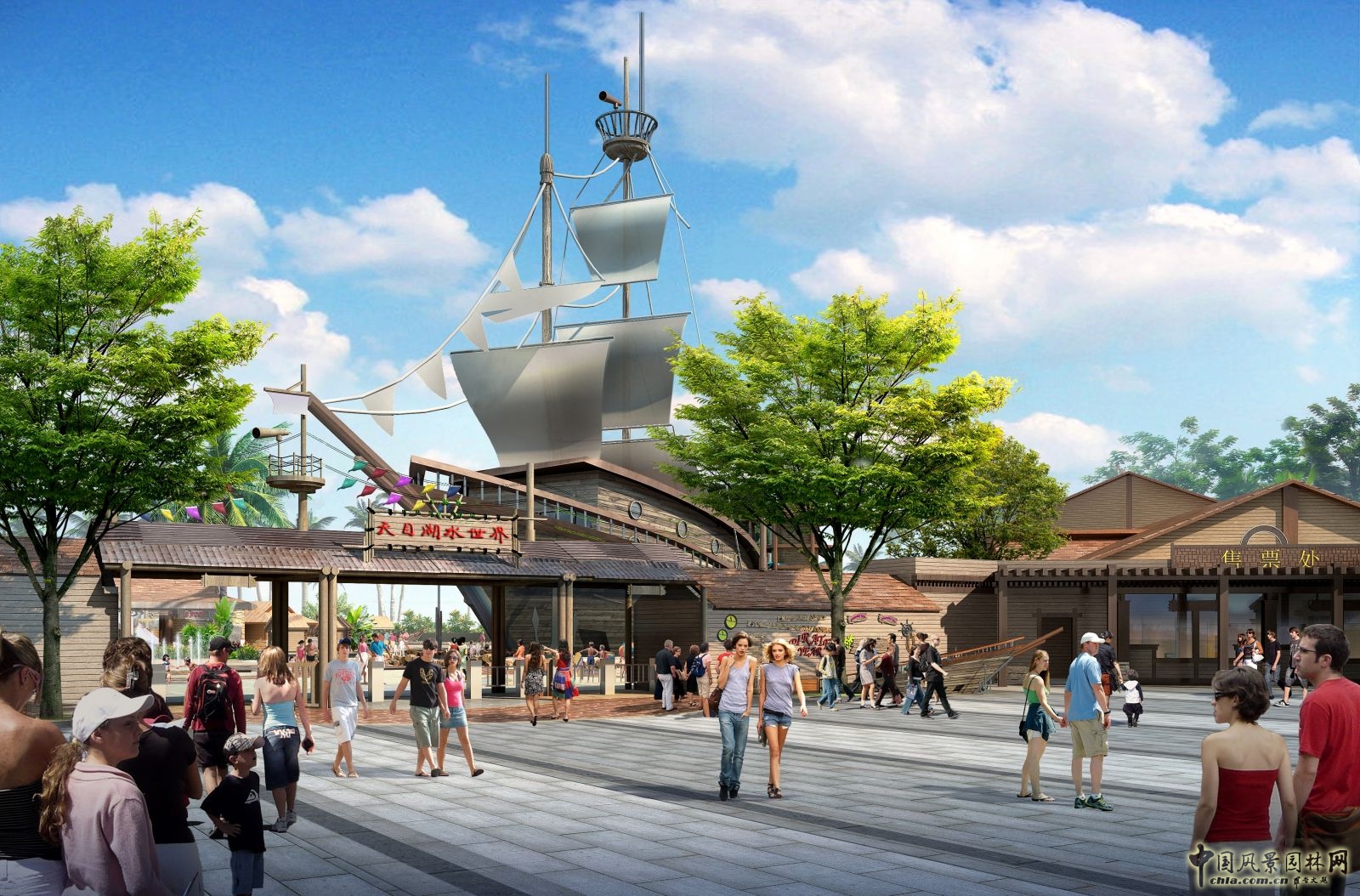 2016園冶杯專業(yè)獎參賽項(xiàng)目:天目湖水公園