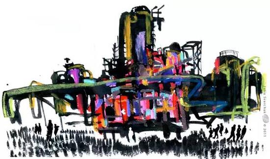 從濱水工業遺址到都市景觀公園