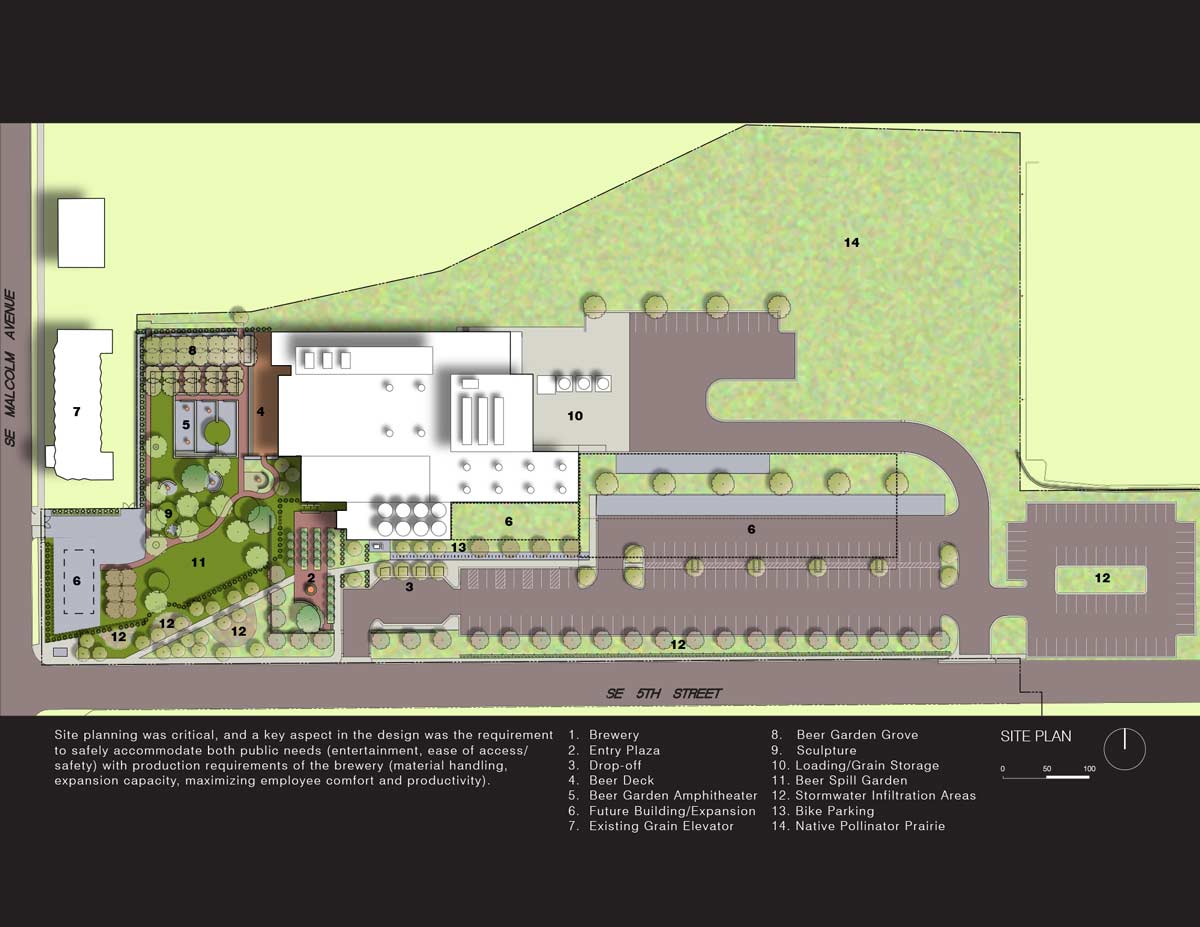 美國Surly釀酒廠及其周邊環境改造