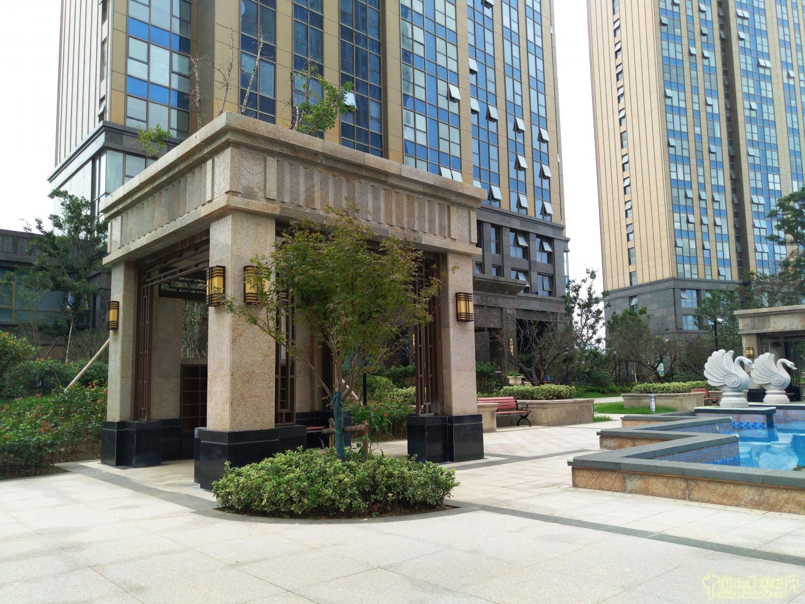 2016園冶杯專業獎參賽項目：水岸清華高層景觀設計