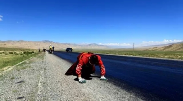 風景如畫的道路景觀
