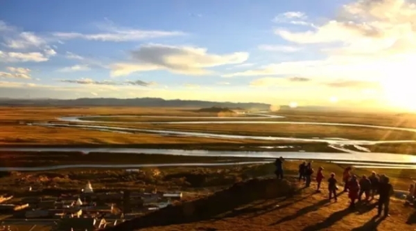 風景如畫的道路景觀