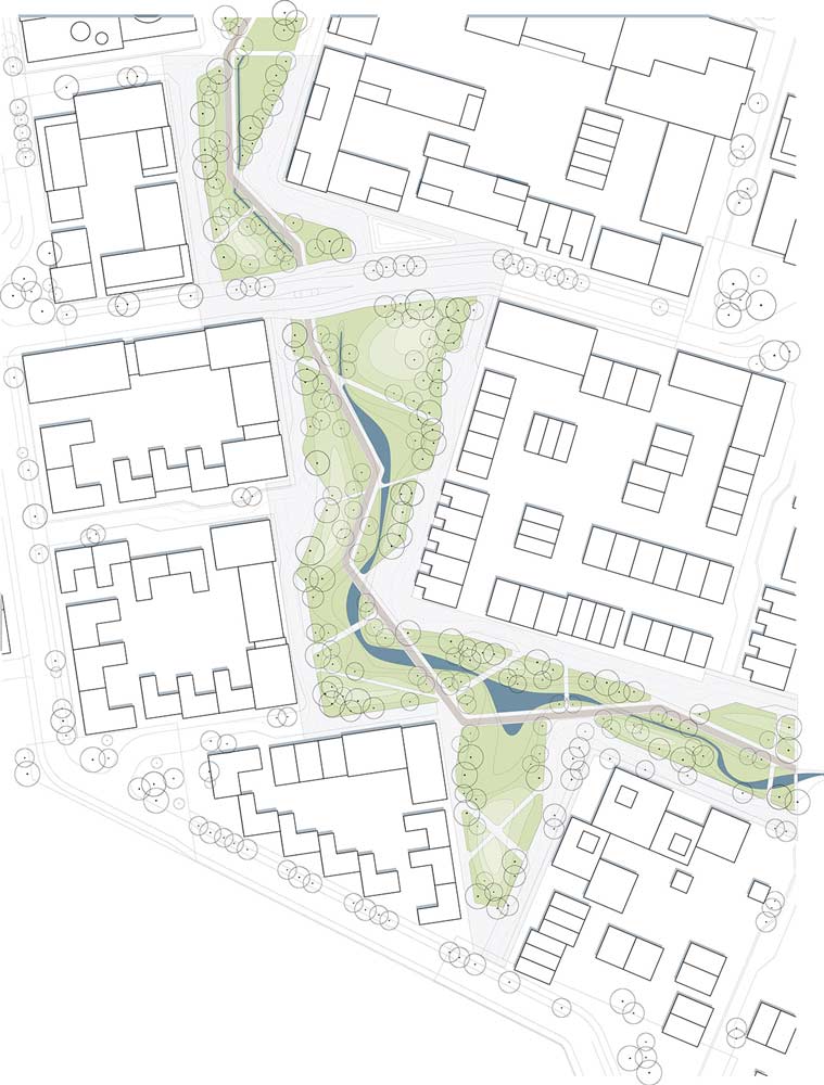 丹麥Hedehusene未來郊區