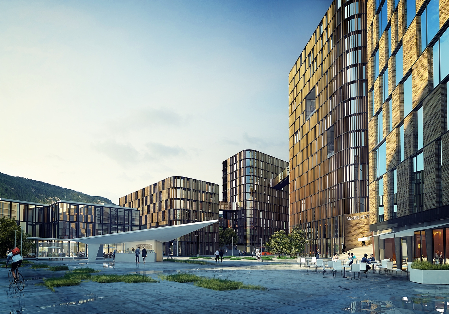 挪威Visjon Dokken城市碼頭總體規劃