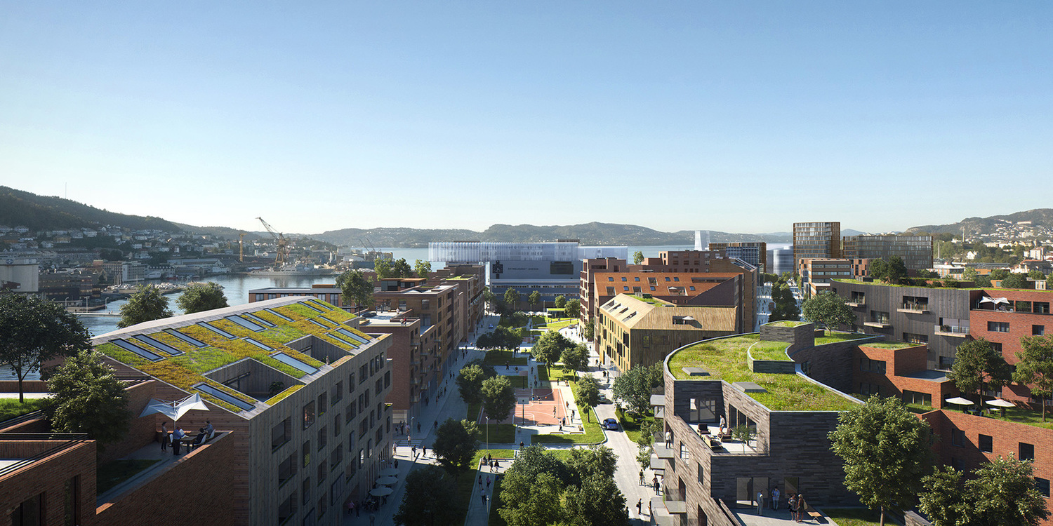 挪威Visjon Dokken城市碼頭總體規劃