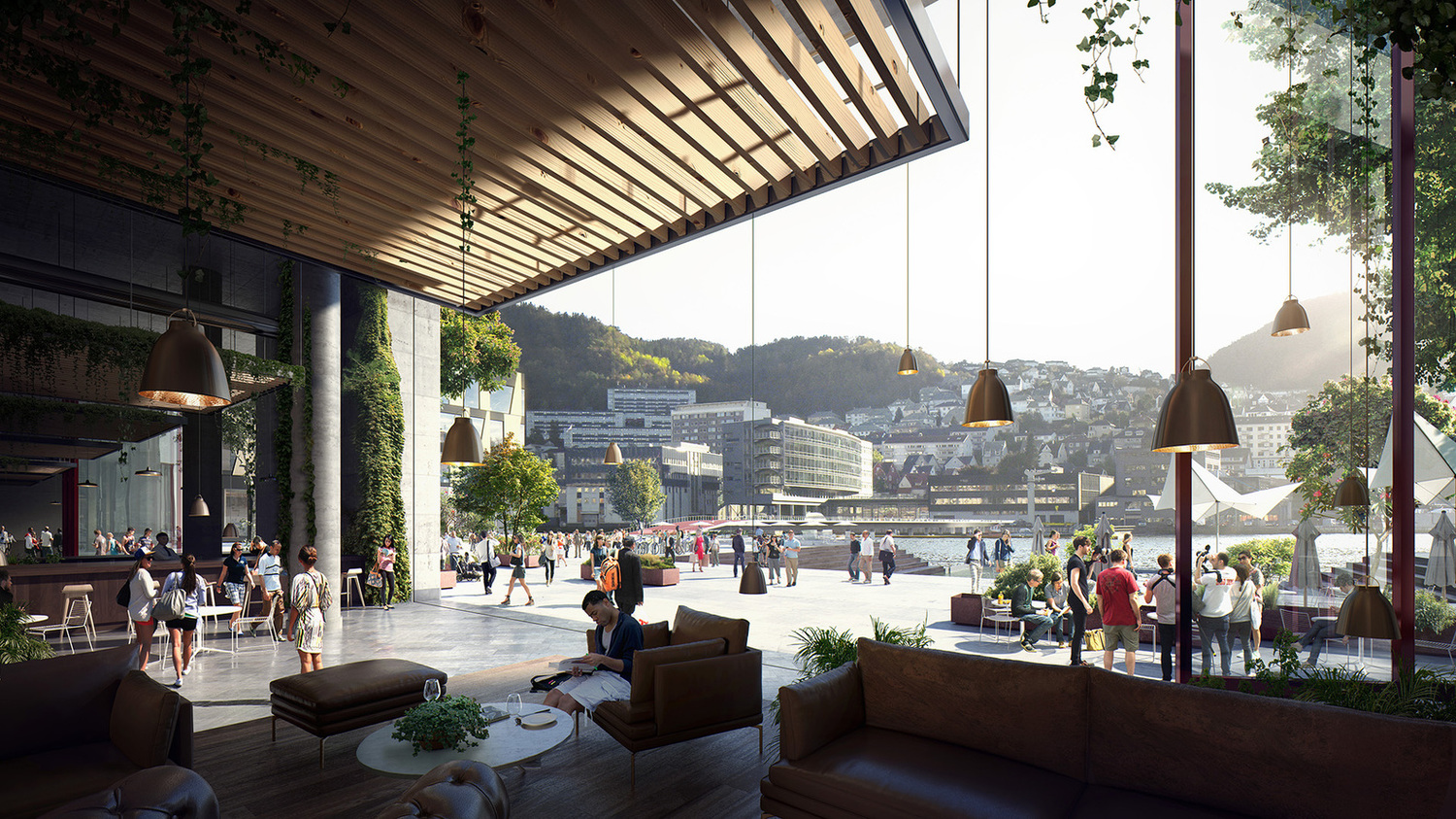 挪威Visjon Dokken城市碼頭總體規劃