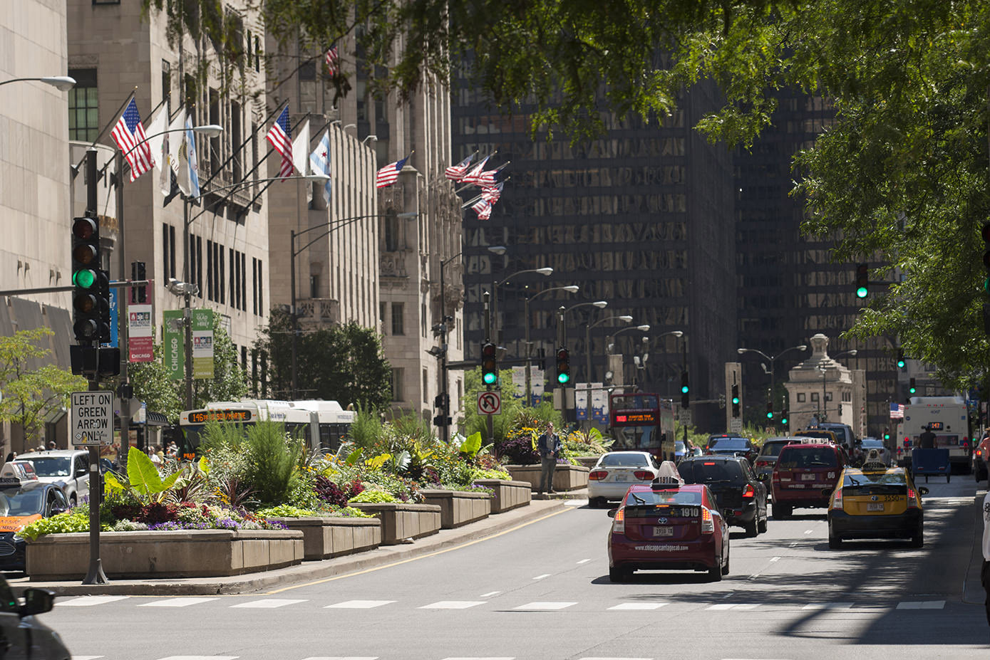 美國密歇根大道街道景觀