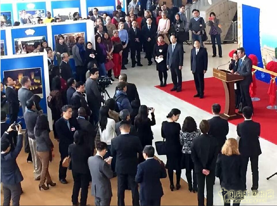 “長(zhǎng)城腳下的世園會(huì)”亮相瑞士日內(nèi)瓦萬(wàn)國(guó)宮