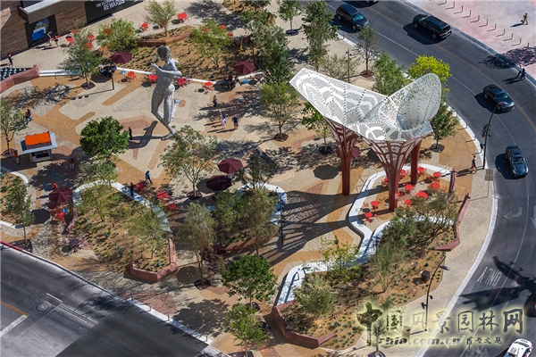 【周二頭條】美國拉斯維加斯“THE PARK”景觀設計