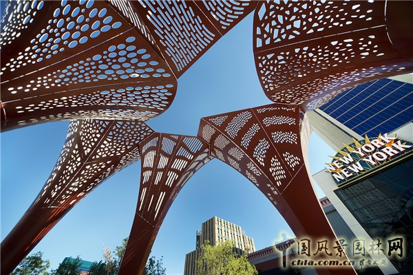 【周二頭條】美國拉斯維加斯“THE PARK”景觀設計