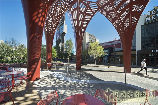 【周二頭條】美國拉斯維加斯“THE PARK”景觀設計