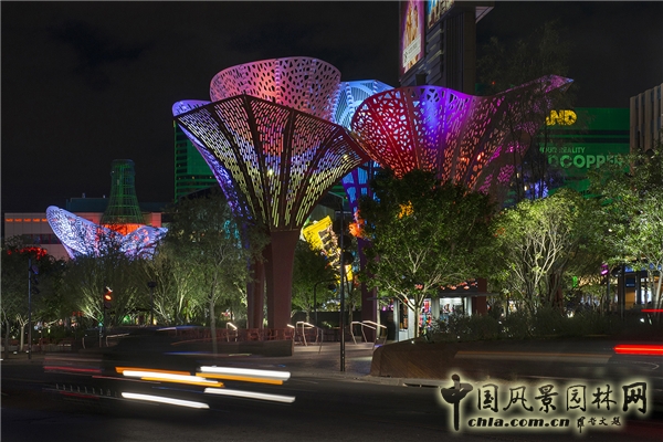 【周二頭條】美國拉斯維加斯“THE PARK”景觀設計
