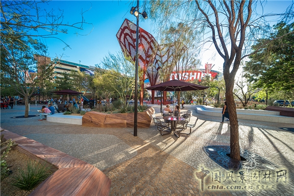 【周二頭條】美國拉斯維加斯“THE PARK”景觀設(shè)計(jì)