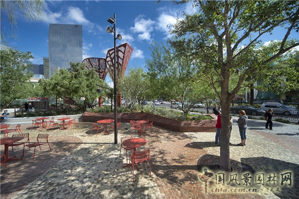 【周二頭條】美國拉斯維加斯“THE PARK”景觀設計