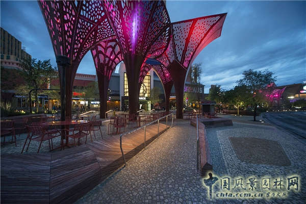 【周二頭條】美國拉斯維加斯“THE PARK”景觀設計