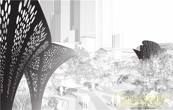 【周二頭條】美國拉斯維加斯“THE PARK”景觀設計