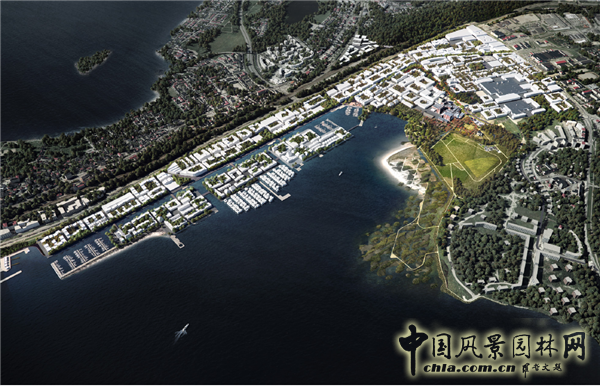 芬蘭坦佩雷市Hiedanranta創新灣綜合設計