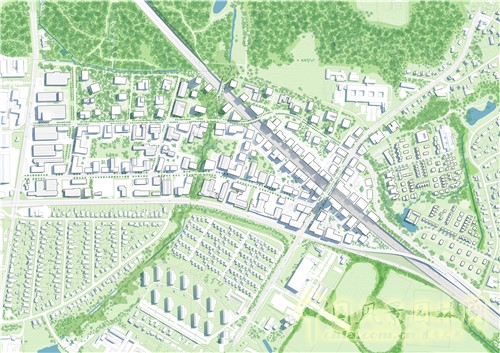 錫爾克堡商業走廊景觀規劃設計