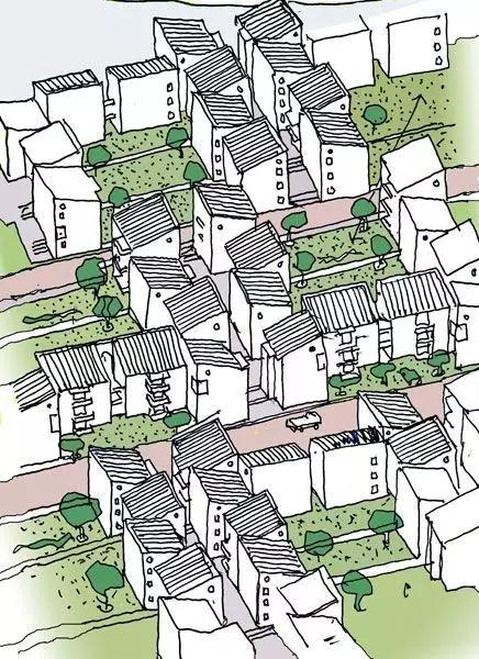 25張迷人的手繪鳥瞰圖