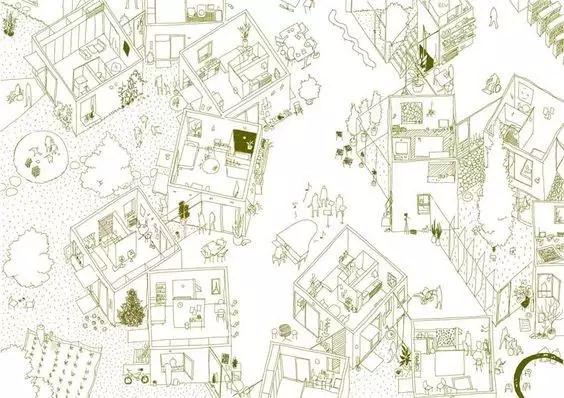 25張迷人的手繪鳥瞰圖