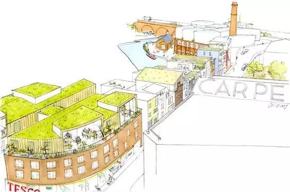 25張迷人的手繪鳥瞰圖