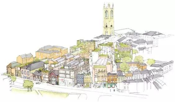 25張迷人的手繪鳥瞰圖