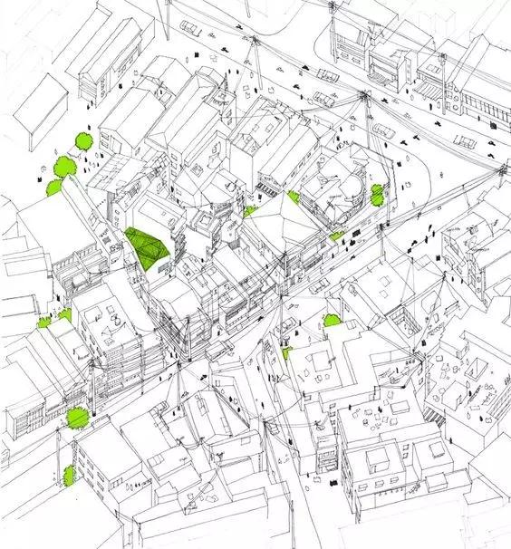 25張迷人的手繪鳥瞰圖