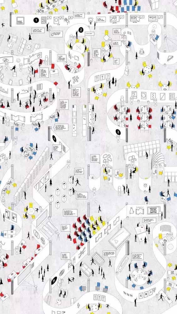 25張迷人的手繪鳥瞰圖