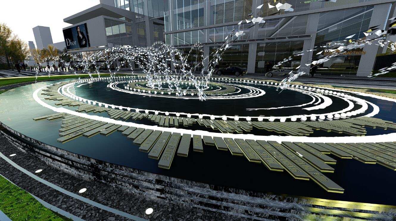 森臣國際:武漢建工科技中心項目園林景觀設計