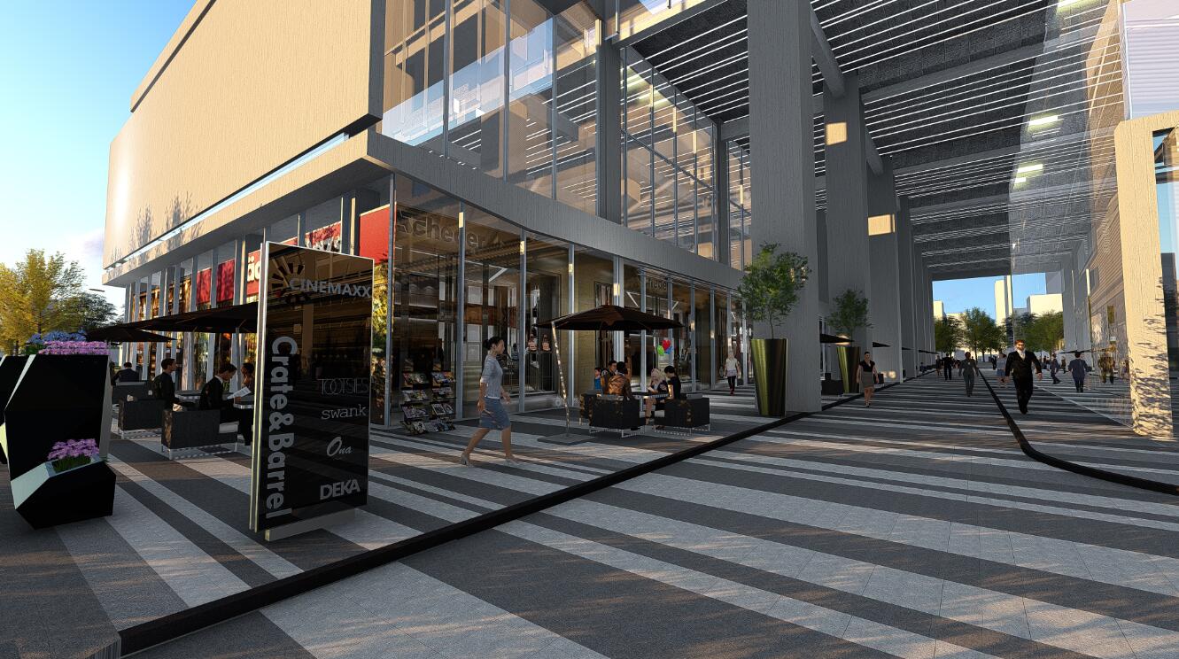 森臣國際:武漢建工科技中心項目園林景觀設計