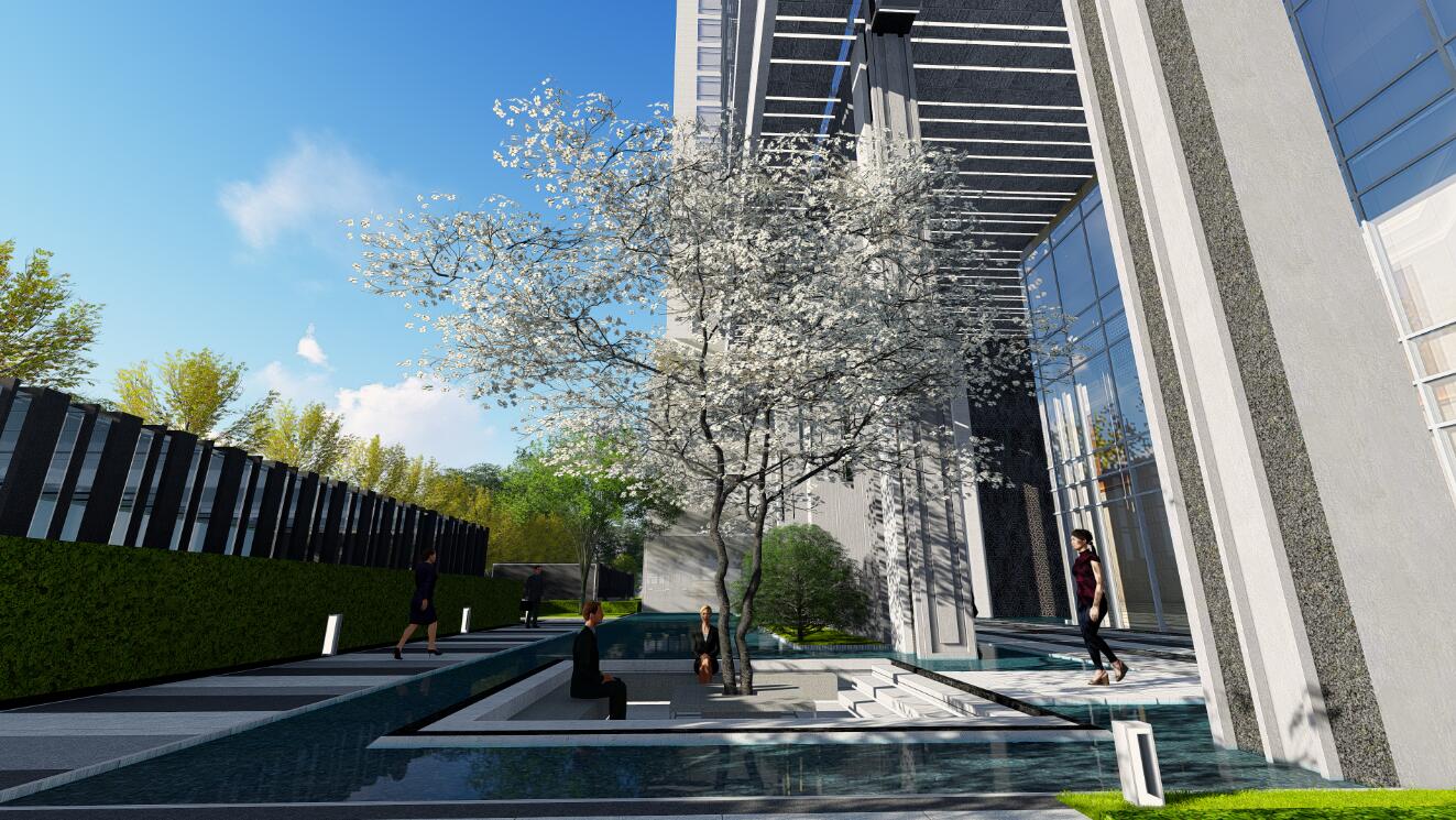 森臣國際：武漢建工科技中心項目園林景觀設計