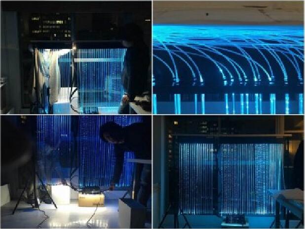 裝置藝術(shù):日本德島LED藝術(shù)節(jié)燈光瀑布