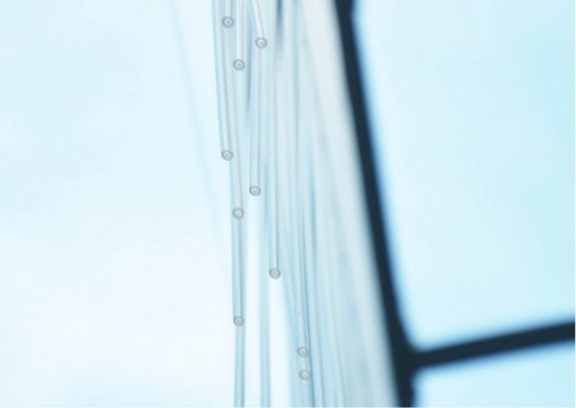 裝置藝術:日本德島LED藝術節燈光瀑布