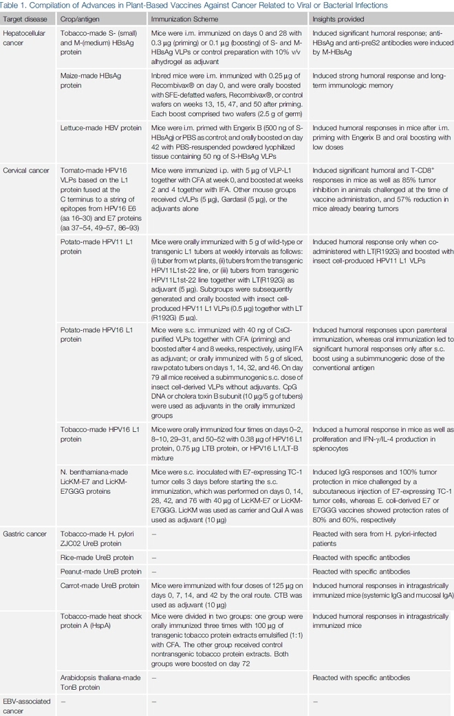植物疫苗是癌癥免疫療法的又一“潛力股”