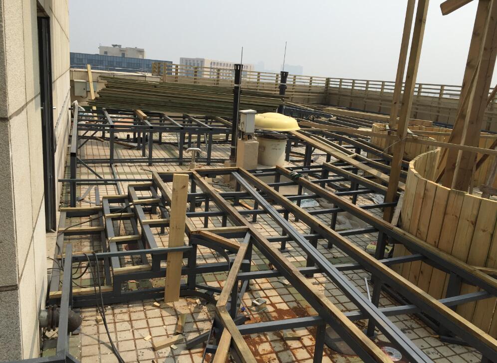 北大國際醫院屋頂綠化新工藝的探索